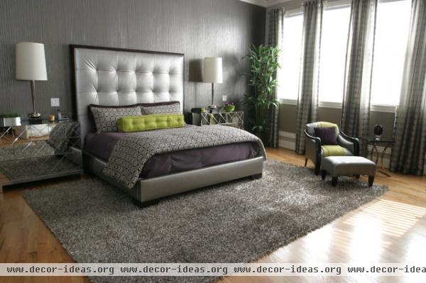 contemporary bedroom by Simone Alisa