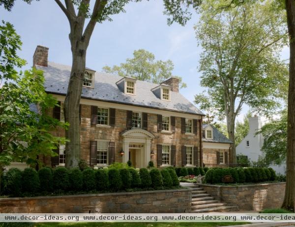 traditional exterior by Barnes Vanze Architects, Inc