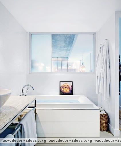 contemporary bathroom by Andrew Snow Photography