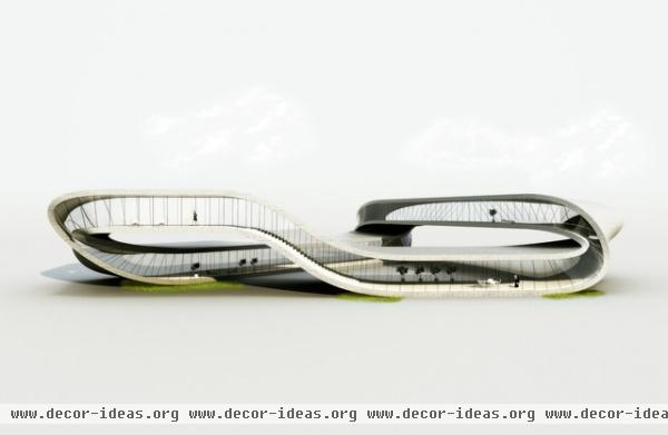 Rendering of Landscape House by Universe Architecture
