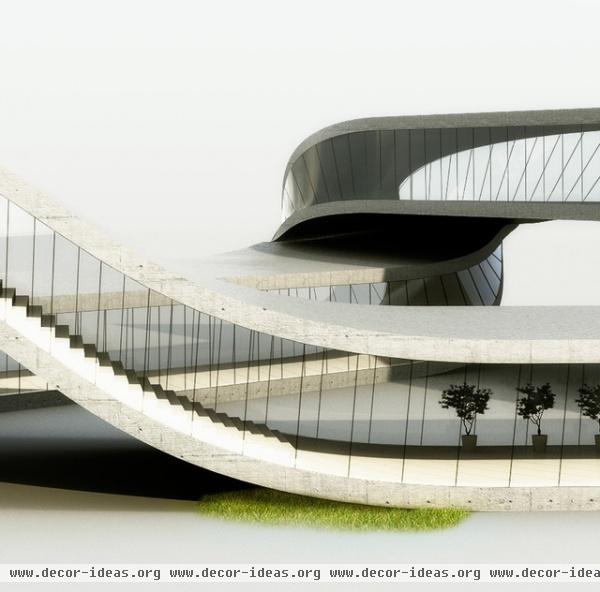 Rendering of Landscape House by Universe Architecture