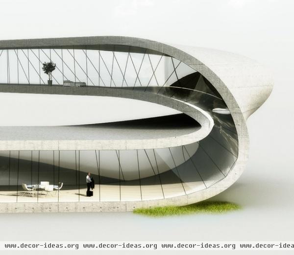 Rendering of Landscape House by Universe Architecture