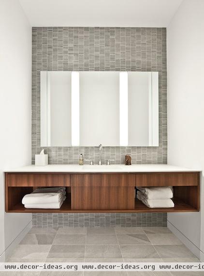 contemporary bathroom by Vinci | Hamp Architects