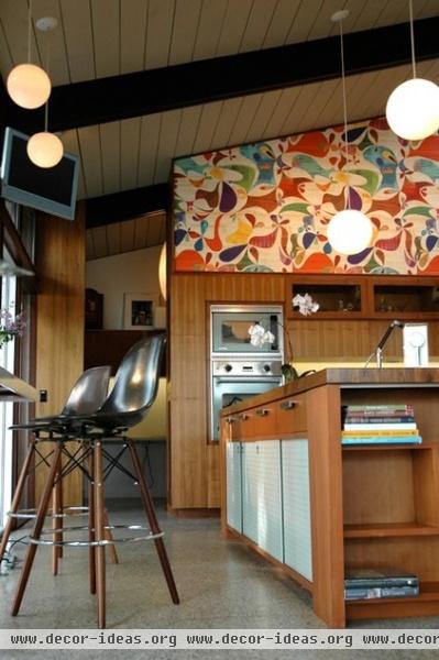 eclectic kitchen by Native Son Design Studio