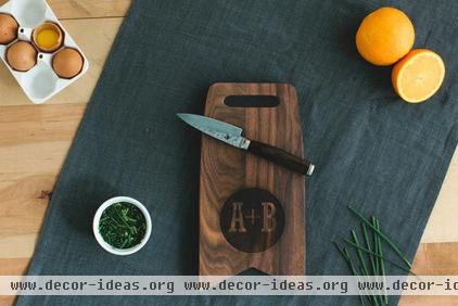 contemporary knives and chopping boards by Etsy