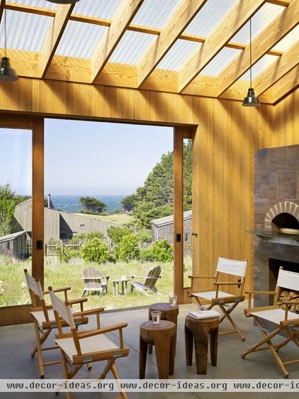 contemporary porch by Malcolm Davis Architecture