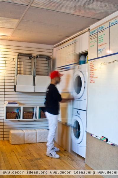 contemporary laundry room by Emily Campbell