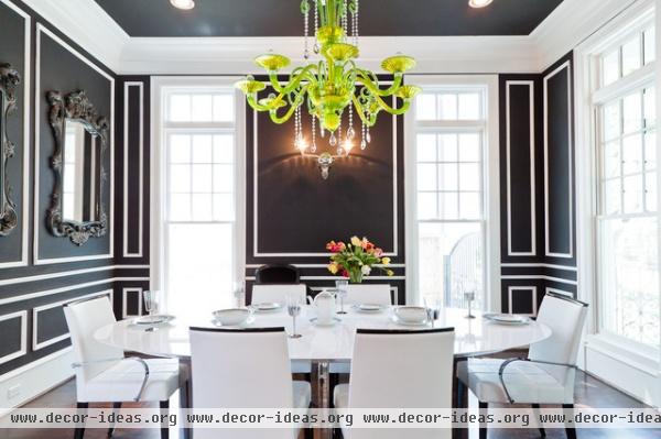 contemporary dining room by JONATHAN CALVERT | Interiors Photographer