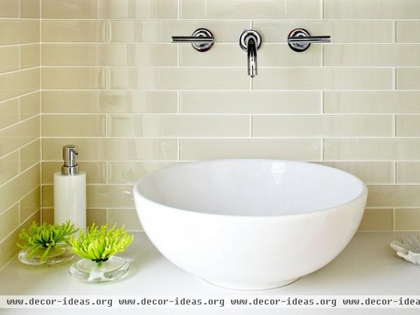 contemporary powder room by W. David Seidel, AIA - Architect