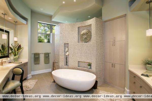 Private Residence in Southwest Florida - contemporary - bathroom - other metro Private Residence in Southwest Florida - contemporary - bathroom - other metro