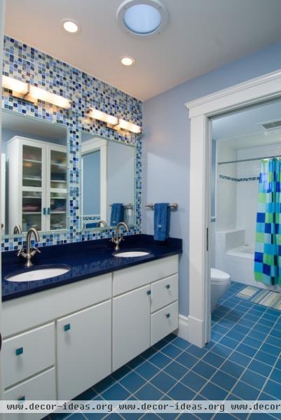 Burns Park Addition & Remodeling, 2000 & 2006 - traditional - bathroom - detroit Burns Park Addition & Remodeling, 2000 & 2006 - traditional - bathroom - detroit