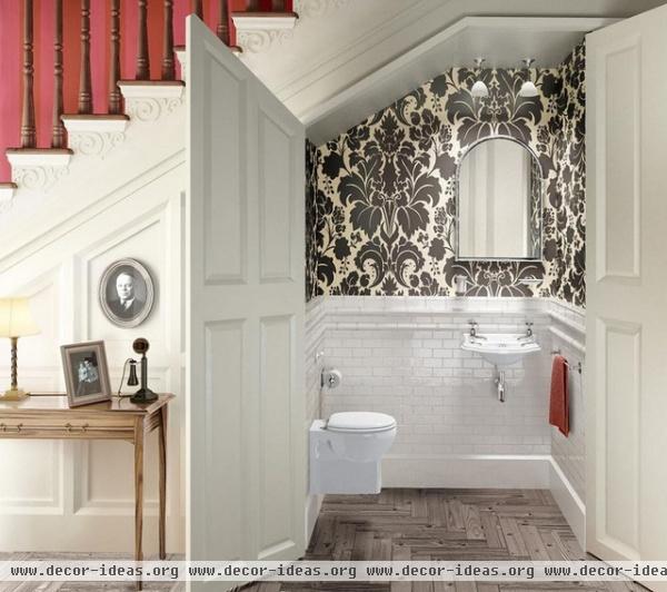 Burlington Cloakroom set - traditional - bathroom - london Burlington Cloakroom set - traditional - bathroom - london