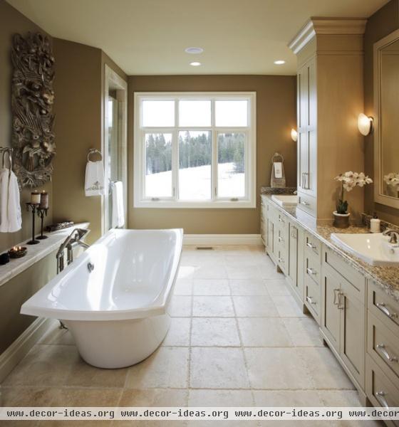 Country Residence - traditional - bathroom - calgary Country Residence - traditional - bathroom - calgary