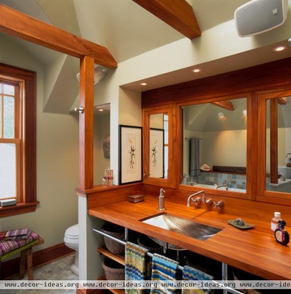 Eclectic Attic Finish - eclectic - bathroom - minneapolis Eclectic Attic Finish - eclectic - bathroom - minneapolis