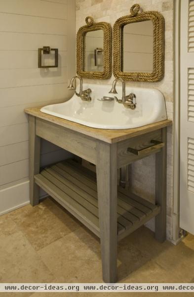 Seagrass Coastal - tropical - bathroom - charleston Seagrass Coastal - tropical - bathroom - charleston