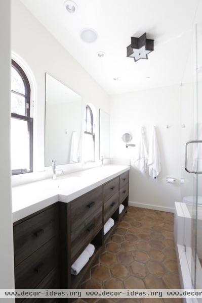 Hillsborough Spanish Influence - contemporary - bathroom - san francisco Hillsborough Spanish Influence - contemporary - bathroom - san francisco