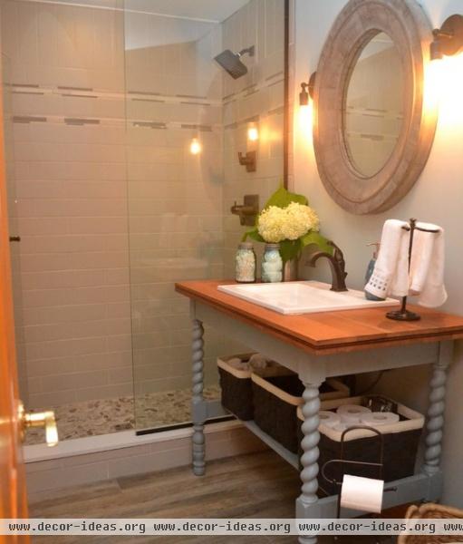 MODERN COTTAGE BATH RENOVATION - eclectic - bathroom - ottawa