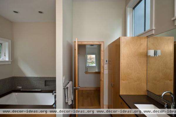 Katonah Lake Shore Modern - modern - bathroom - new york