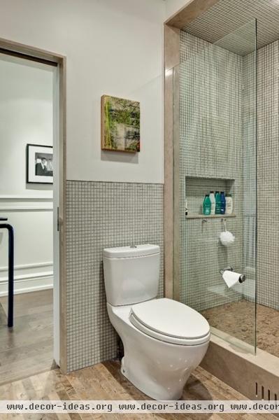 Leslieville Bathroom - contemporary - bathroom - toronto