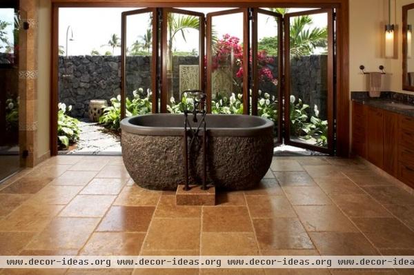 Knudson Interiors - tropical - bathroom - hawaii