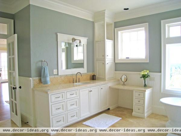 Traditional Country Master Bathroom - traditional - bathroom - portland