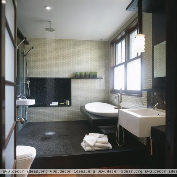 craftsman teahouse - modern - bathroom - dc metro