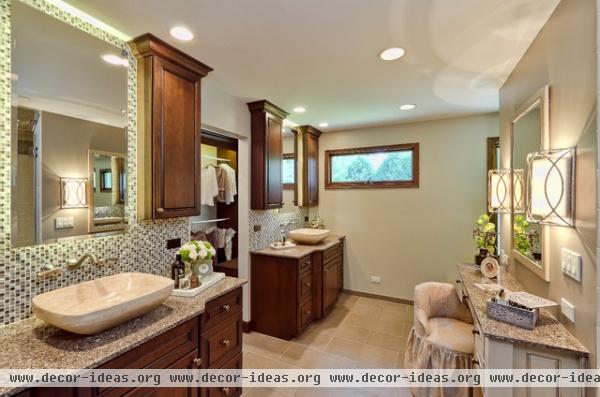 Traditional Modern Twist - traditional - bathroom - chicago