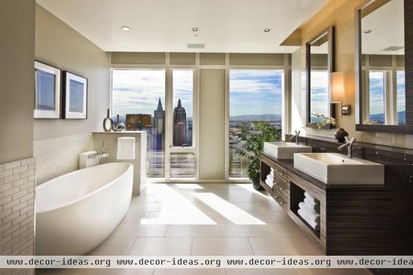 Knudson Interiors - contemporary - bathroom - las vegas