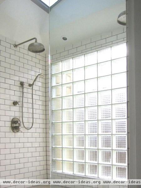 Showering outdoors indoors. - eclectic - bathroom - san francisco