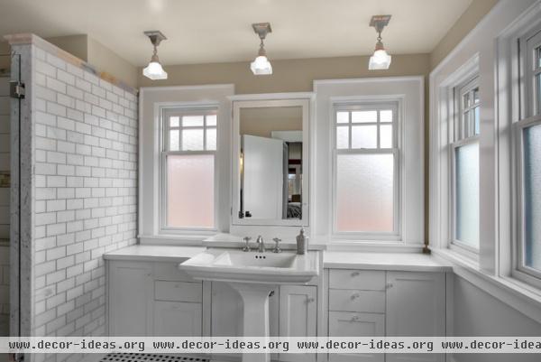 Phinney residence master bath - traditional - bathroom - seattle
