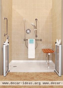 Handicap accessible bathrooms - traditional - bathroom - other metro