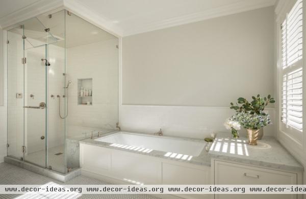 Light & Classic - traditional - bathroom - san francisco