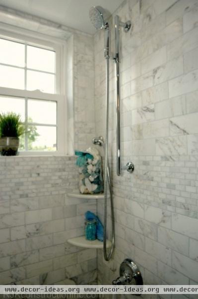 Cape Cod Chic Bathroom - traditional - bathroom - other metro