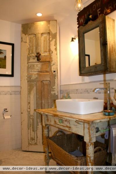 Modern Country Bathroom - eclectic - bathroom - los angeles