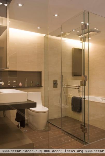 Villa Carlton - contemporary - bathroom - hong kong