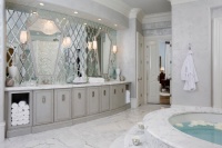 Atlanta/Buckhead Christmas Showhouse Interior - contemporary - bathroom - atlanta