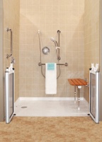 Handicap accessible bathrooms - traditional - bathroom - other metro