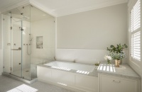 Light & Classic - traditional - bathroom - san francisco