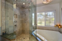 Leahy Interior Design - contemporary - bathroom - san diego