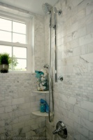 Cape Cod Chic Bathroom - traditional - bathroom - other metro