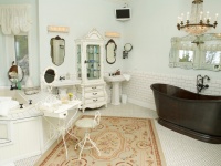 North Carolina Mountain Home - eclectic - bathroom - other metro