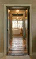 Living Room Transformation: Into a Master Suite - traditional - bathroom - columbus