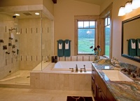 Catamount Ranch - traditional - bathroom - denver