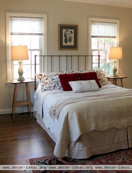 Upton St staging - traditional - bedroom - dc metro
