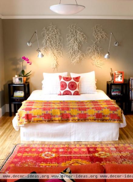 Pacific Heights Flat - eclectic - bedroom - san francisco