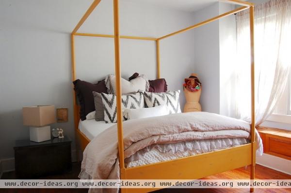 My Houzz: Modern meets Vintage in this Eclectic Nashville Home - eclectic - bedroom - nashville