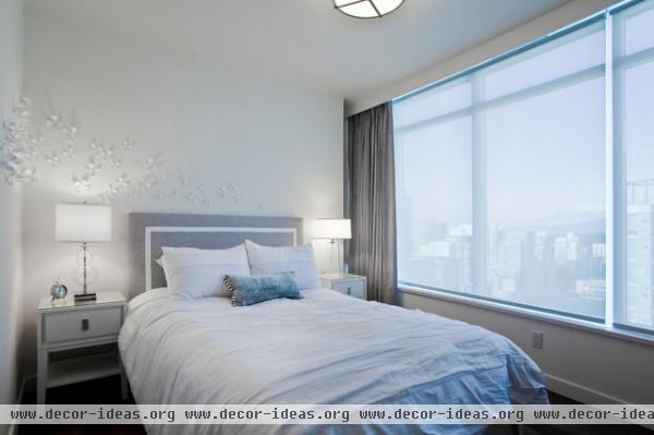 Residence In Coal Harbour - contemporary - bedroom - vancouver