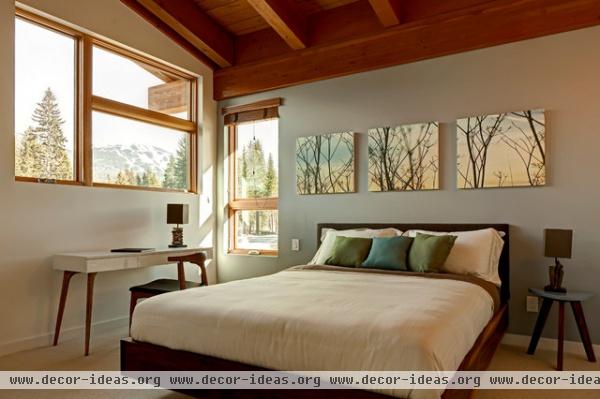 Whistler Mountain Modern - contemporary - bedroom - vancouver