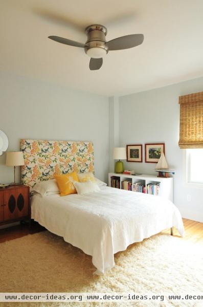 Annie Elliott's Color Splashed Home in DC - eclectic - bedroom - dc metro