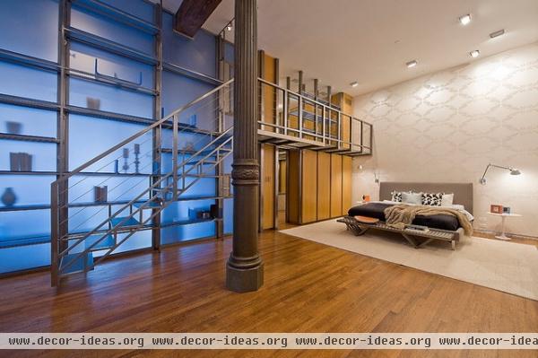 Mercer Street Loft - modern - bedroom - new york